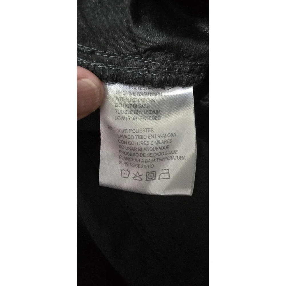 OOBE Lightweight Mens Shorts SZ 32‎ Black Cargo Elastic Waist Stretch